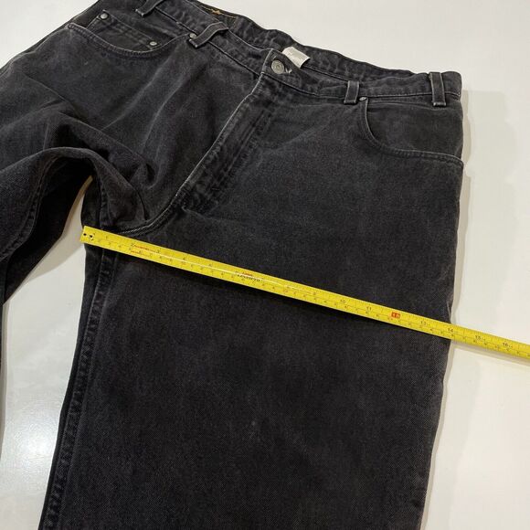 VTG Levis Men’s 545 Loose Baggy Fit Brown Tab Jeans 90s USA Actual Size 36x29 - Picture 4 of 10